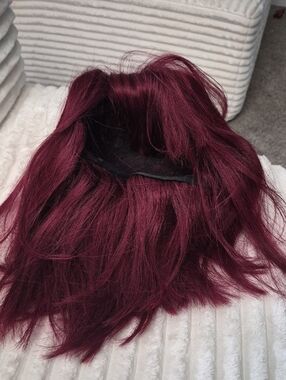 Deep Burgundy Wig